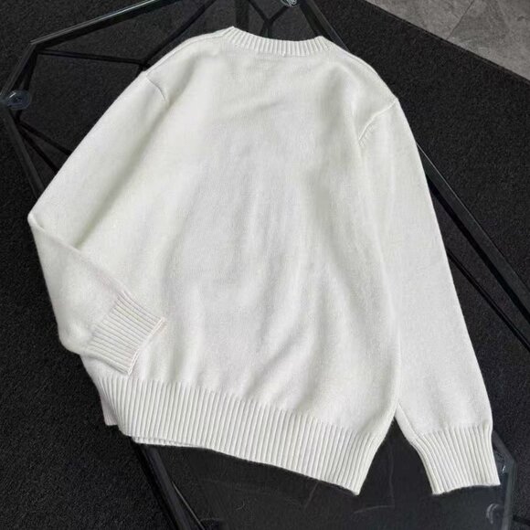 Polo Ralph Lauren White sweater with cartoon bear pattern - Picture 2 of 8